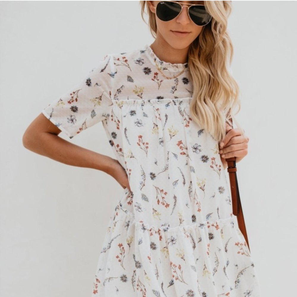VICI Adley Floral Tiered Dress
